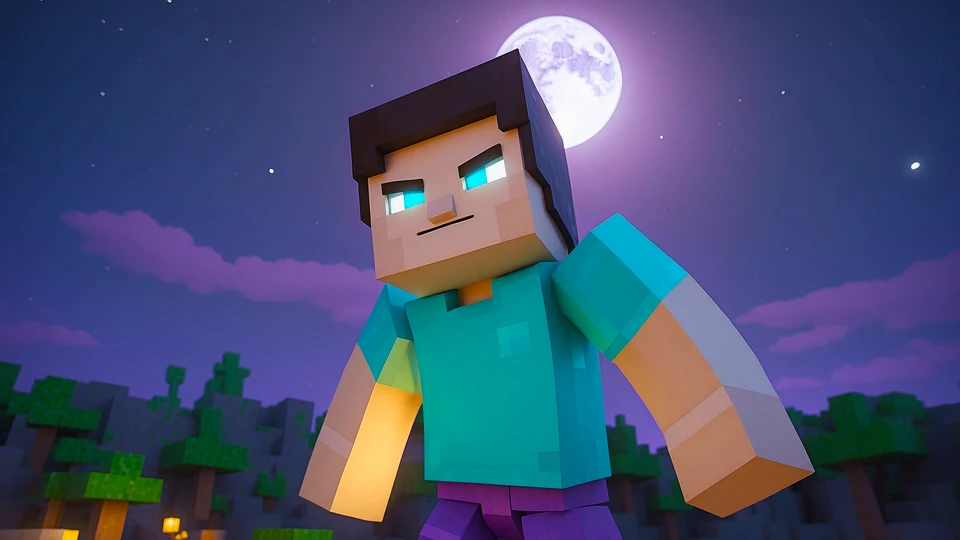 Minecraft Herobrine Background