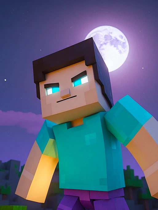 Minecraft Herobrine Background