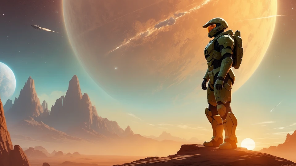 Sci-Fi Armor Background