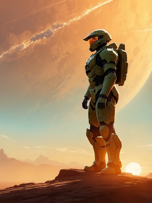 Sci-Fi Armor Background