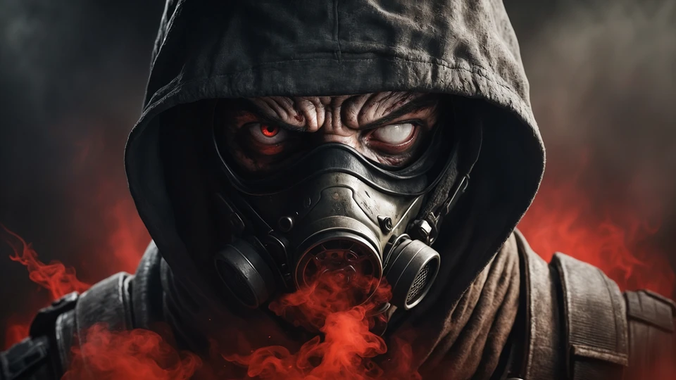 Ominous Red Background