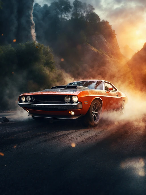 Dodge Charger Sunset Drive Image