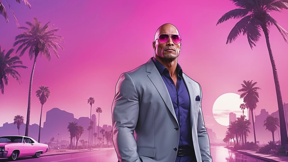 Neon Pink Background Screen