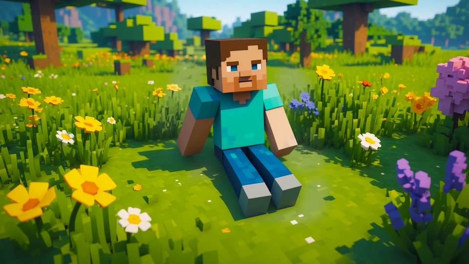 Minecraft Pixel Art Background