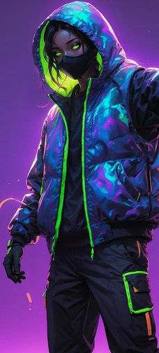 Futuristic Neon Image 