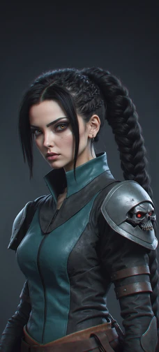 RPG Villain Hunter Woman Wallpaper