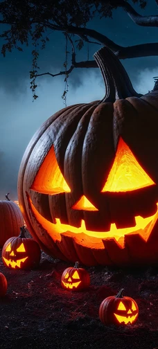 Mystical Halloween Night Wallpaper