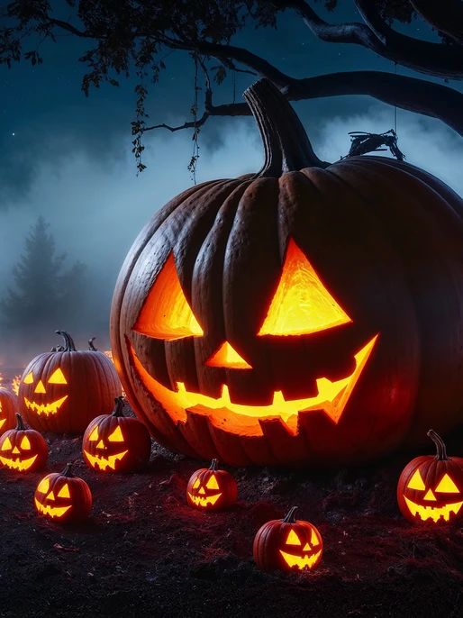 Mystical Halloween Night Wallpaper