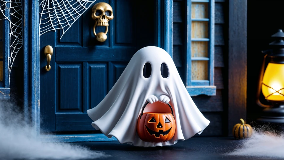 Spooky Ghost & Haunted House