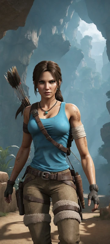 Lara Croft Game Wallpaper