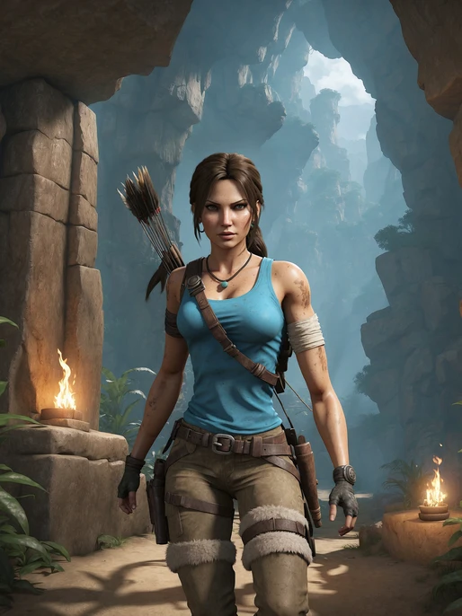 Lara Croft Game Wallpaper