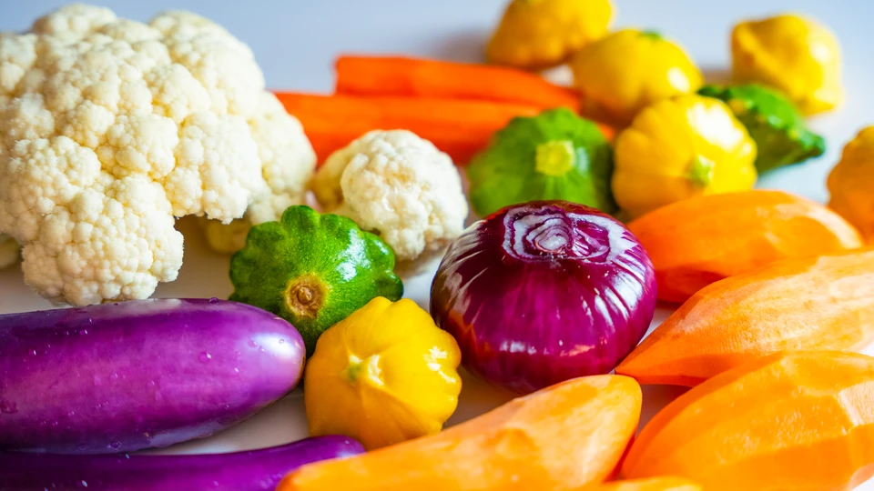Vegetables On The Table Wallpaper 