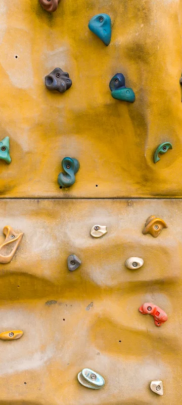 Stone Climbing Wall Background 