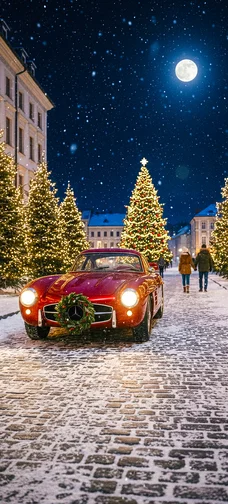 Mercedes-Benz Xmas Wallpaper
