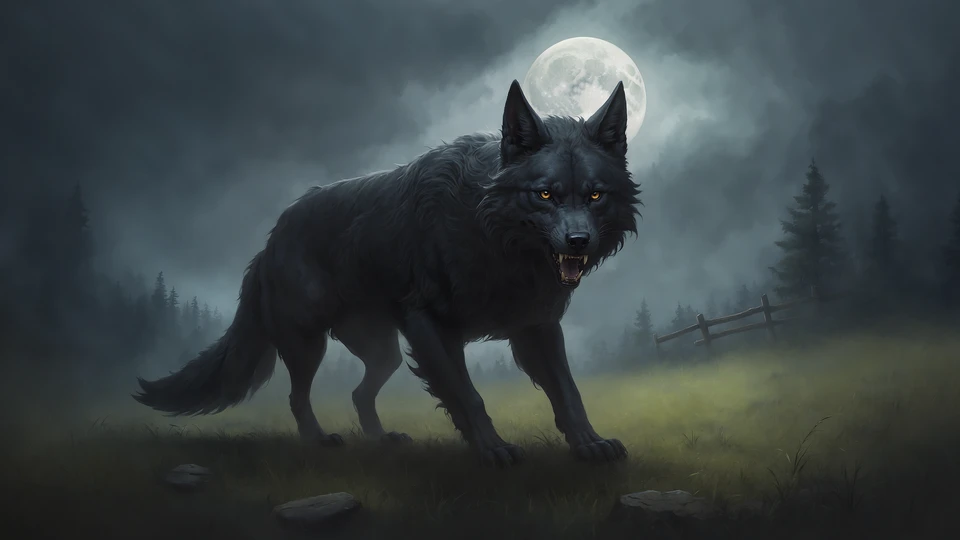 Fenrir Beast Wallpaper