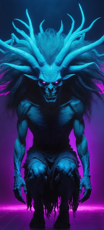 Grudge Baphomet Blacklight