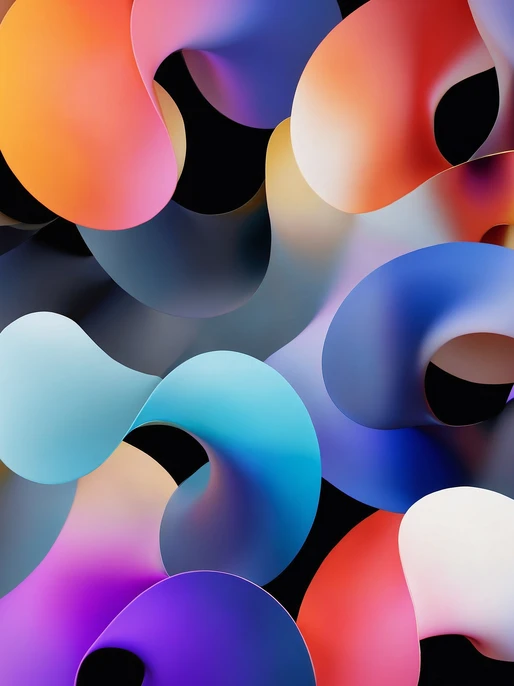 Colorful Circles iPhone Design