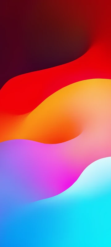 Dynamic Multicolored iPhone Screen Design