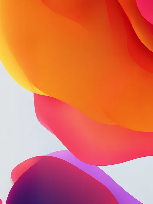 Vibrant Abstract iPhone look Art